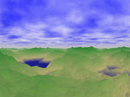Equidistantly Projected Diagonal Fisheye Scenery Image Texture for Flash 3D Fisheye Panorama